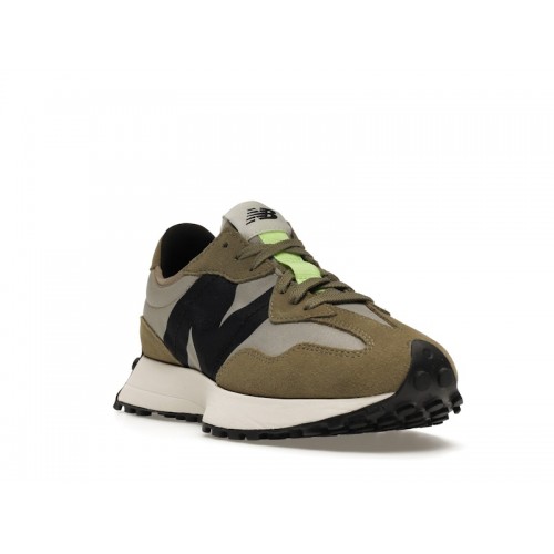 Кроссы New Balance 327 Aluminum - мужская сетка размеров