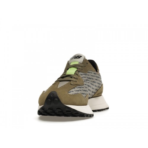 Кроссы New Balance 327 Aluminum - мужская сетка размеров