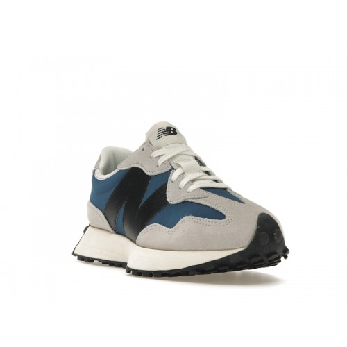 Кроссы New Balance 327 Rain Cloud Blue - мужская сетка размеров