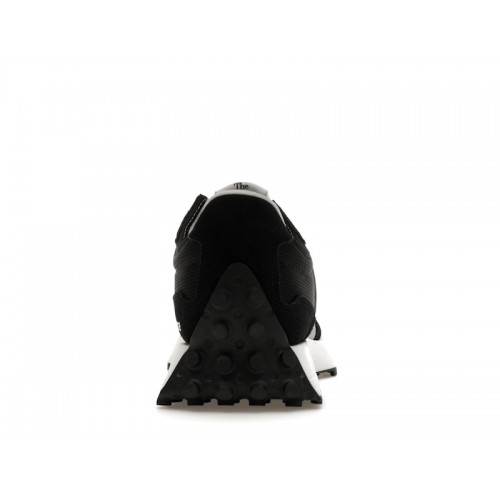 Кроссы New Balance 327 Black Silver - мужская сетка размеров