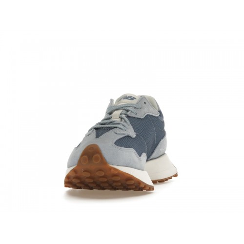 Кроссы New Balance 327 Mercury Blue - мужская сетка размеров