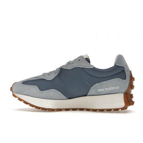 Кроссы New Balance 327 Mercury Blue - мужская сетка размеров