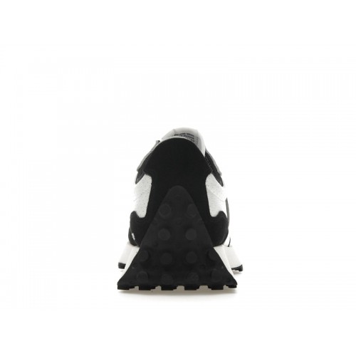 Кроссы New Balance 327 White Black Grey - мужская сетка размеров