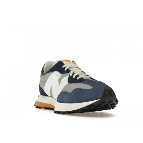 Кроссы New Balance 327 Vintage Indigo - мужская сетка размеров