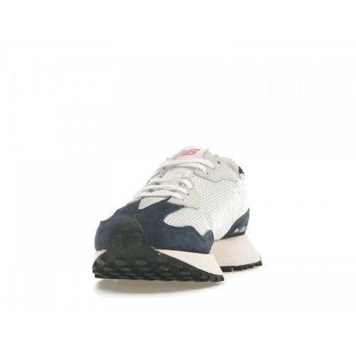 Кроссы New Balance 327 White Natural Pink - мужская сетка размеров