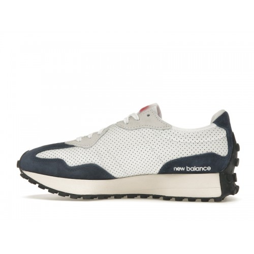 Кроссы New Balance 327 White Natural Pink - мужская сетка размеров