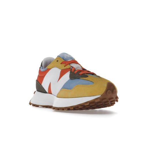Кроссы New Balance 327 Wheat Field Red Clay - мужская сетка размеров