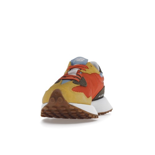 Кроссы New Balance 327 Wheat Field Red Clay - мужская сетка размеров