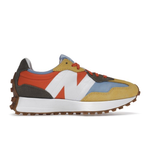 Кроссы New Balance 327 Wheat Field Red Clay - мужская сетка размеров