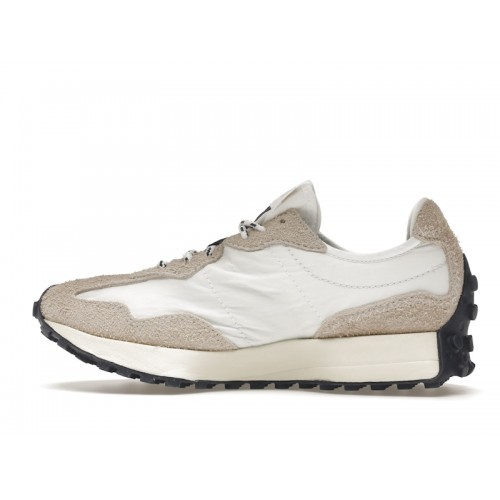 Кроссы New Balance 327 Moonbeam White Navy - мужская сетка размеров