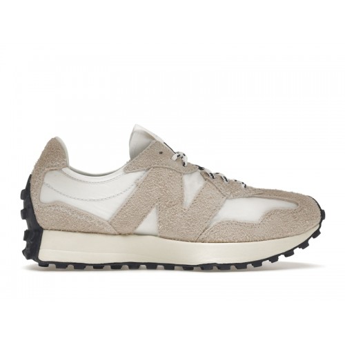 Кроссы New Balance 327 Moonbeam White Navy - мужская сетка размеров