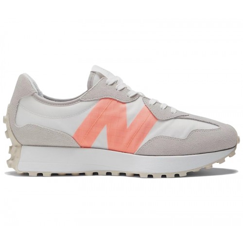 Кроссы New Balance 327 Rain Cloud Vibrant Orange - мужская сетка размеров
