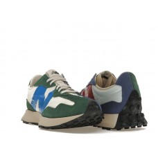 Кроссовки New Balance 327 Forest Green Serene Blue Vintage Worn