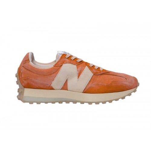 Кроссы New Balance 327 Vintage Lux Orange - мужская сетка размеров