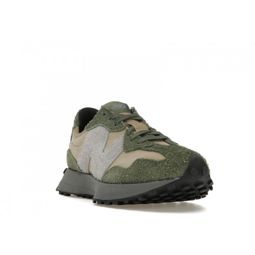 Кроссы New Balance 327 Deep Olive Green Driftwood - мужская сетка размеров