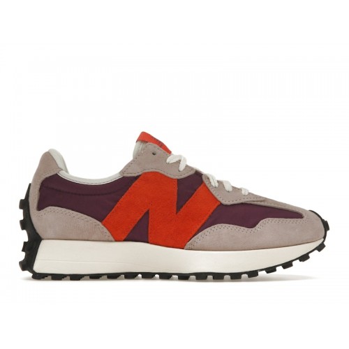 Кроссы New Balance 327 size? Red Purple Tan - мужская сетка размеров