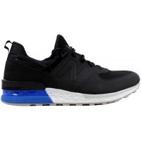 New Balance 574 Black White Blue