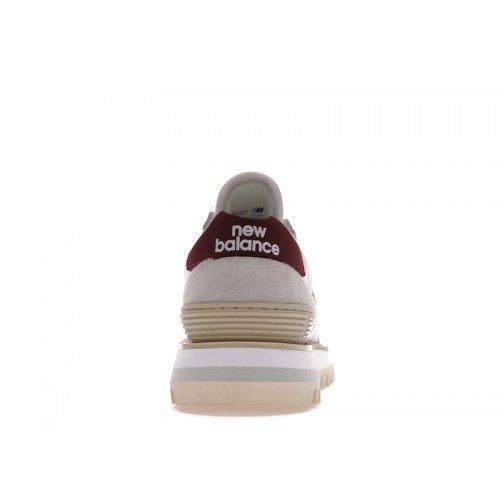 Кроссы New Balance 574 TDS Nimbus Cloud Burgundy - мужская сетка размеров