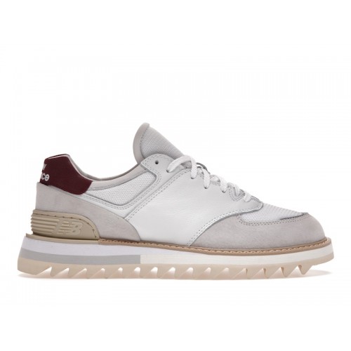 Кроссы New Balance 574 TDS Nimbus Cloud Burgundy - мужская сетка размеров
