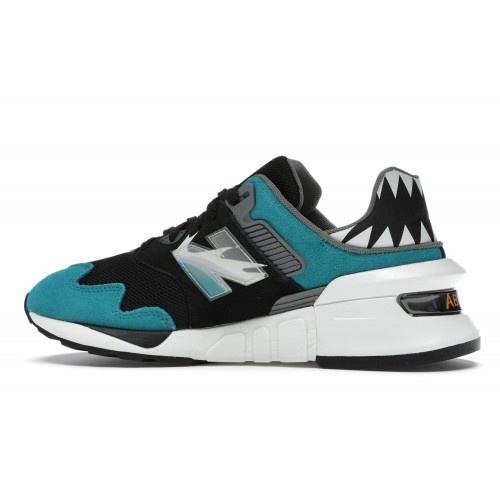 Кроссы New Balance 997S Shoe Palace Great White (Teal Toe) - мужская сетка размеров