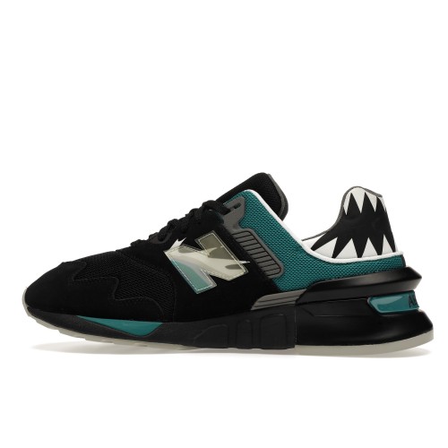 Кроссы New Balance 997S Shoe Palace Great White (Black Toe) - мужская сетка размеров