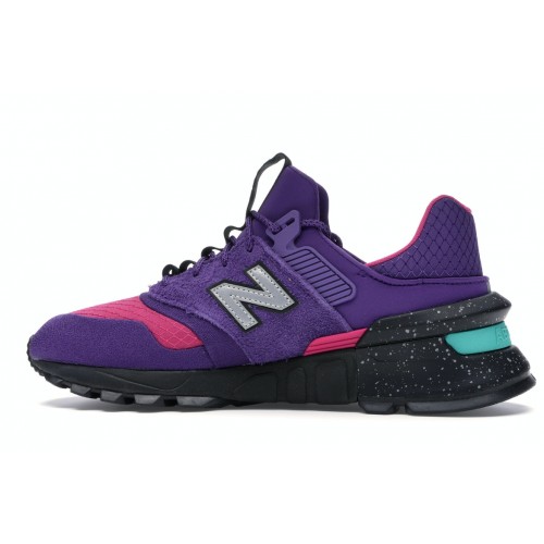 Кроссы New Balance 997S Cordura Purple Pink - мужская сетка размеров