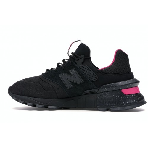 Кроссы New Balance 997S Cordura Black Pink - мужская сетка размеров