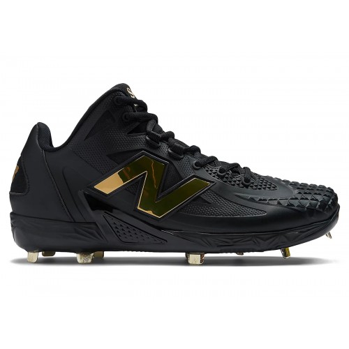 Кроссы New Balance Ohtani 1 Black Metallic Gold - мужская сетка размеров