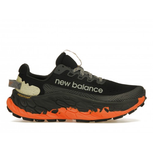 Кроссы New Balance Fresh Foam X More Trail v3 Black Cayenne - мужская сетка размеров