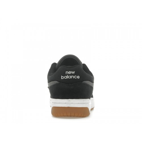 Кроссы New Balance Numeric 480 Black Grey - мужская сетка размеров