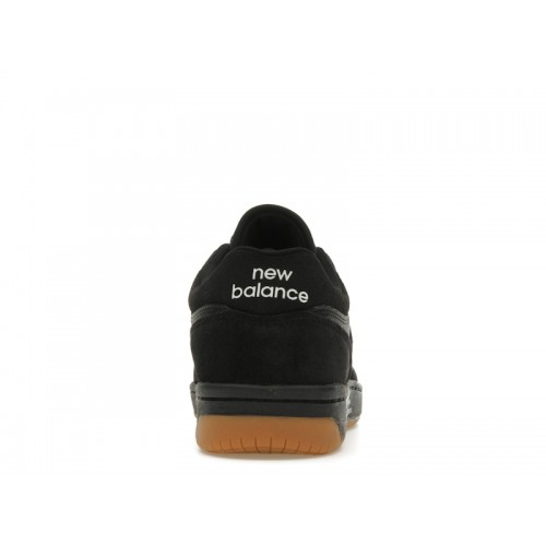 Кроссы New Balance Numeric 480 Black White - мужская сетка размеров