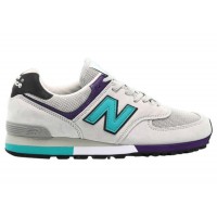 New Balance 576 MiUK Nineties Off White Purple Teal