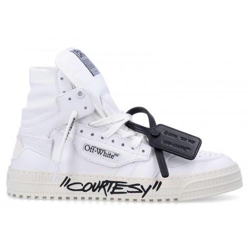 OFF-WHITE 3.0 Off Court White Black Courtesy - мужская сетка размеров