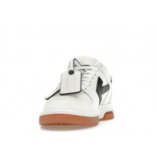 OFF-WHITE Out Of Office OOO Low Tops White Black Gum