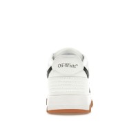 OFF-WHITE Out Of Office OOO Low Tops White Black Gum