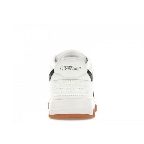 OFF-WHITE Out Of Office OOO Low Tops White Black Gum - мужская сетка размеров