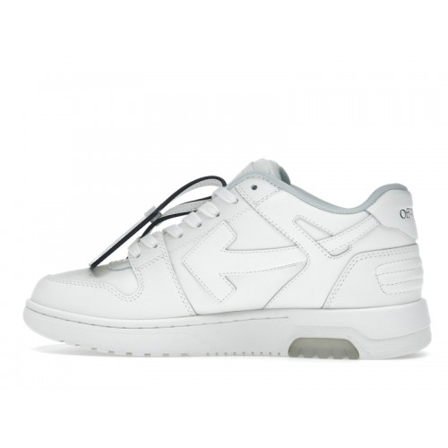 OFF-WHITE Out Of Office OOO Low Tops For Walking White - мужская сетка размеров