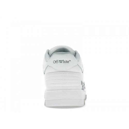 OFF-WHITE Out Of Office OOO Low Tops For Walking White - мужская сетка размеров