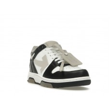 OFF-WHITE Out Of Office OOO Low Tops Black Beige