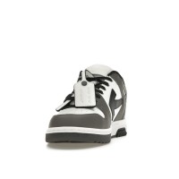 OFF-WHITE Out Of Office OOO Low Tops Dark Gray Black
