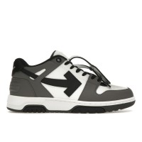 OFF-WHITE Out Of Office OOO Low Tops Dark Gray Black