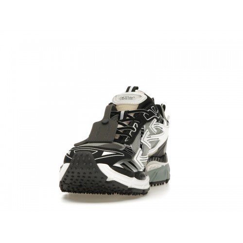 OFF-WHITE Be Right Back Grey Black - мужская сетка размеров