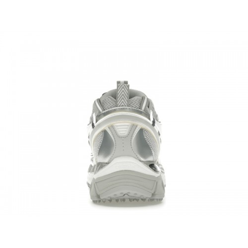 OFF-WHITE Be Right Back Gray Silver - мужская сетка размеров