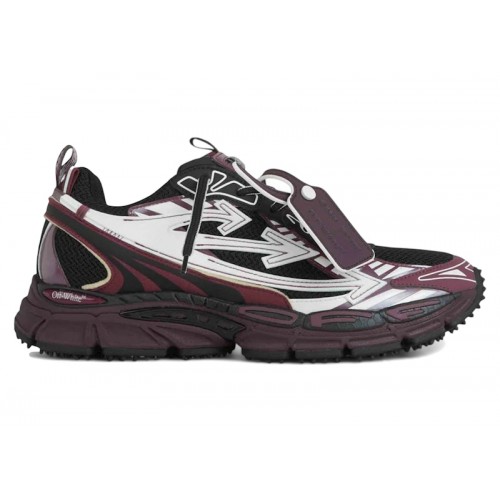 OFF-WHITE Be Right Back Burgundy - мужская сетка размеров