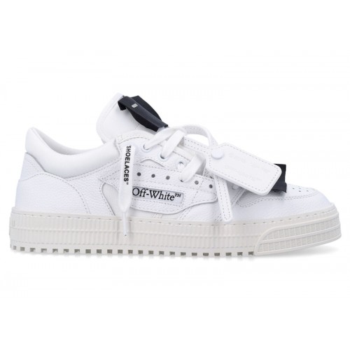 OFF-WHITE 30 Off Court Low White Black - мужская сетка размеров