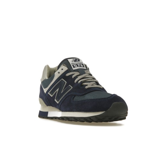 Кроссы New Balance 576 MiUK 35th Anniversary Medieval Blue - мужская сетка размеров