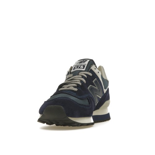 Кроссы New Balance 576 MiUK 35th Anniversary Medieval Blue - мужская сетка размеров