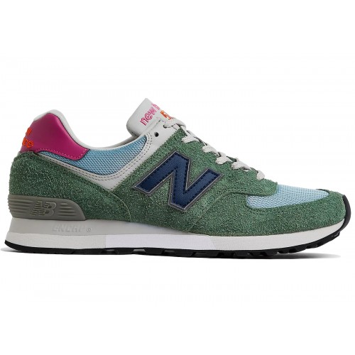 Кроссы New Balance 576 MiUK Green Bearing Sea - мужская сетка размеров