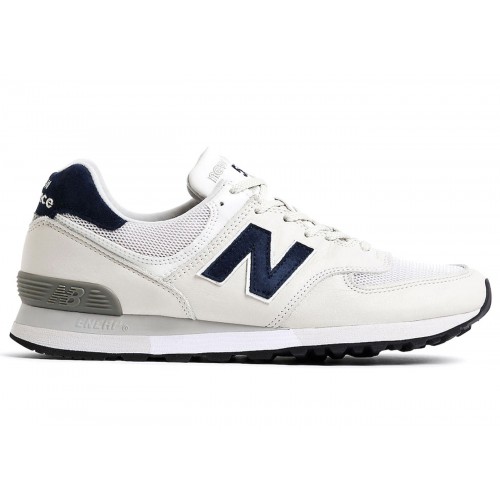 Кроссы New Balance 576 MiUK Mood Indigo Off White - мужская сетка размеров