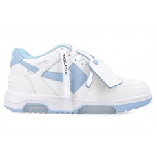 Женские OFF-WHITE Out Of Office OOO Low Tops White Light Blue (W)
